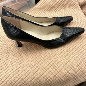 Black 2 inch heel